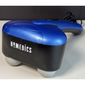 Blue Homedics PA-MWMT Percussion Massager Handheld Vibrating Wand Works Great!
